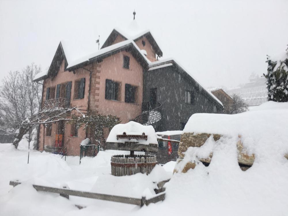 Le Manoir De Champlan Bed & Breakfast Grimisuat Ngoại thất bức ảnh