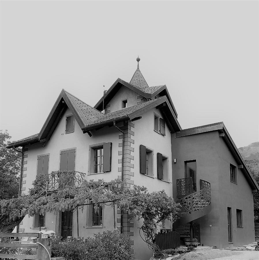 Le Manoir De Champlan Bed & Breakfast Grimisuat Ngoại thất bức ảnh